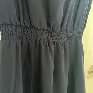 Summer dress, sailor white/blue